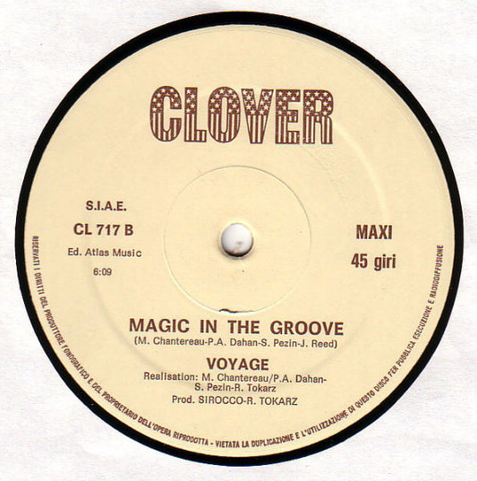 Voyage : Nowhere To Hide / Magic In The Groove (12", Maxi)