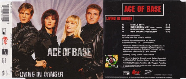 Ace Of Base : Living In Danger (CD, Maxi)