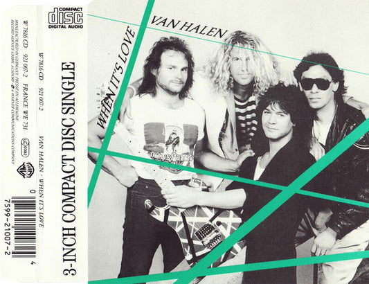 Van Halen : When It's Love (CD, Mini, Single)