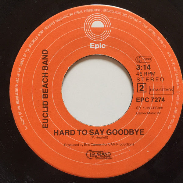 Euclid Beach Band : I Need You (7", Single)