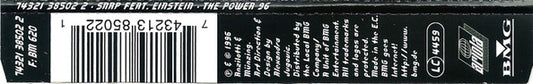 Snap! Feat. Einstein (2) : The Power (Remix '96) (CD, Maxi)