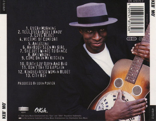 Keb' Mo' : Keb' Mo' (CD, Album)