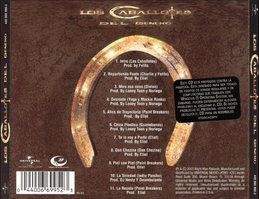 Various : Los Caballotes Del Genero (CD, Album, Copy Prot., Mixed)
