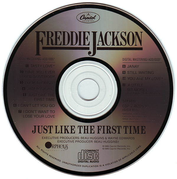 Freddie Jackson : Just Like The First Time (CD, Album)