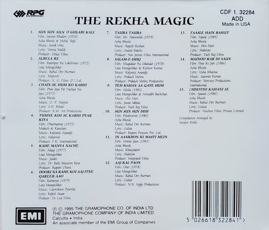 Various : The Rekha Magic (CD, Comp)