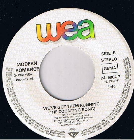 Modern Romance : Best Years Of Our Lives (7", Single)