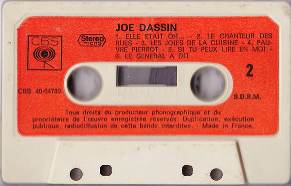 Joe Dassin : Joe Dassin (Cass, Album)