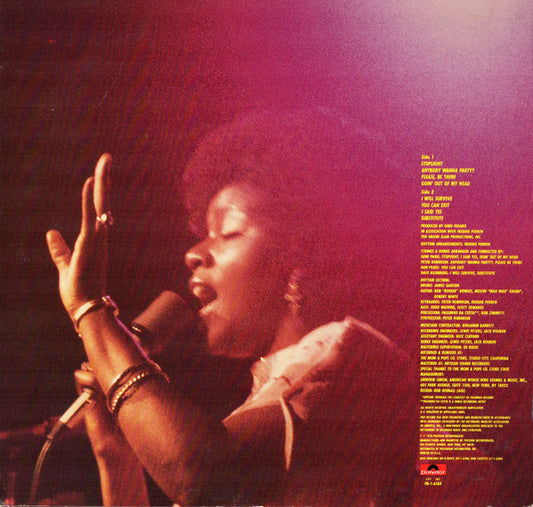 Gloria Gaynor : Love Tracks (LP, Album, RE, GRT)