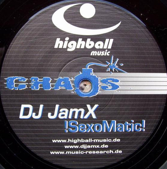 DJ JamX : !SexoMatic! (12", Promo, RM)