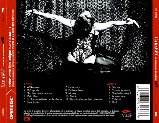 Various : Cabaret. Le Musical De Broadway (CD, Album)