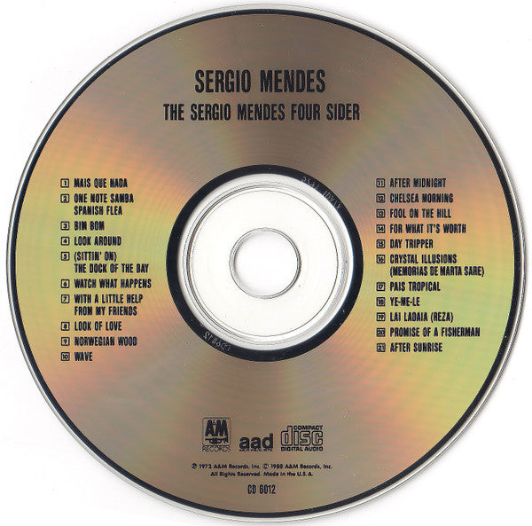 Sérgio Mendes & Brasil '66 : The Sergio Mendes And Brasil '66 Foursider (CD, Comp, RE)