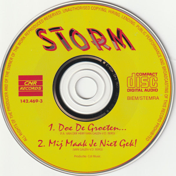 Storm (120) : Doe De Groeten ... (CD, Single)