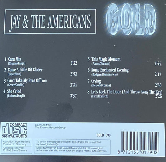 Jay & The Americans : Gold (CD, Comp)