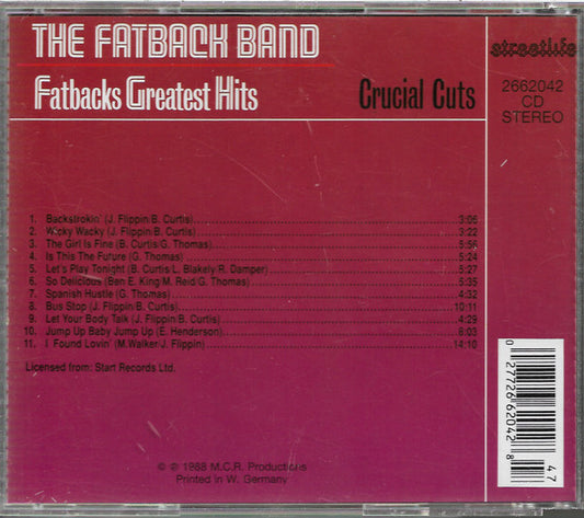 The Fatback Band : Fatbacks Greatest Hits - Crucial Cuts (CD, Comp)
