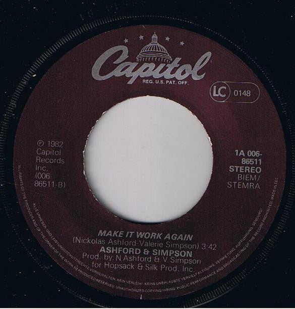 Ashford & Simpson : Street Corner (7", Single)