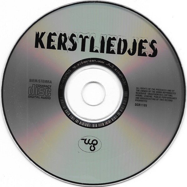 De Gouden Nachtegaaltjes : Kerstliedjes (CD, Album, RE)