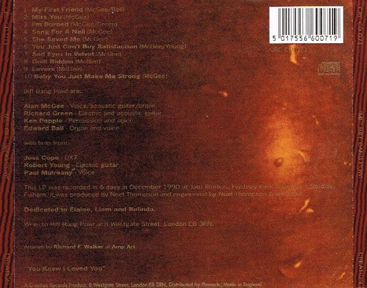 Biff Bang Pow! : Me (CD, Album)