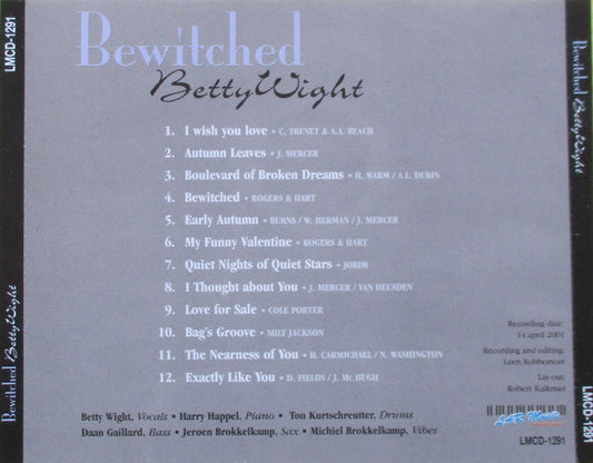 Bewitched (7) Featuring Betty Wight : Bewitched Betty Wight (CD, Album)