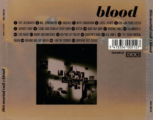 This Mortal Coil : Blood (CD, Album)