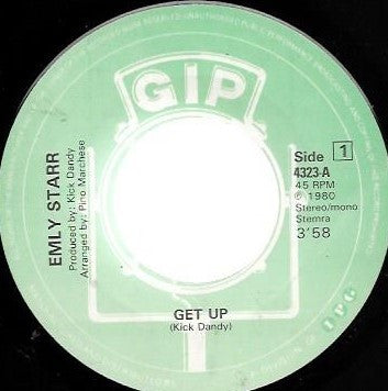 Emly Starr Explosion : Get Up (7", Single)