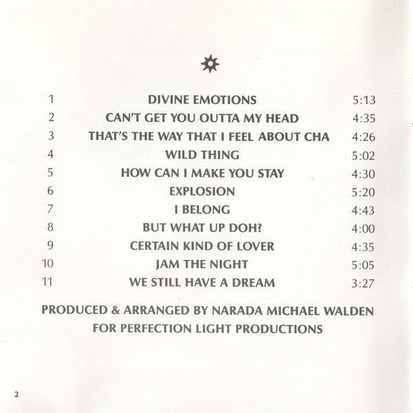Narada Michael Walden : Divine Emotion (CD, Album)