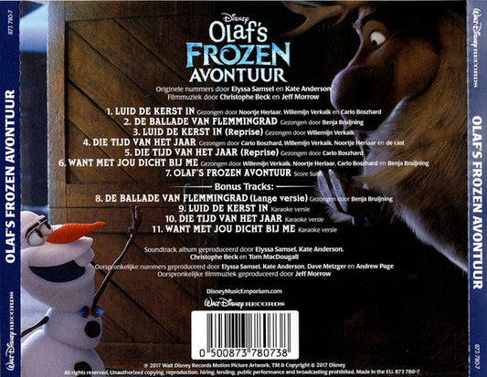 Various : Olaf's Frozen Avontuur (CD, Album)