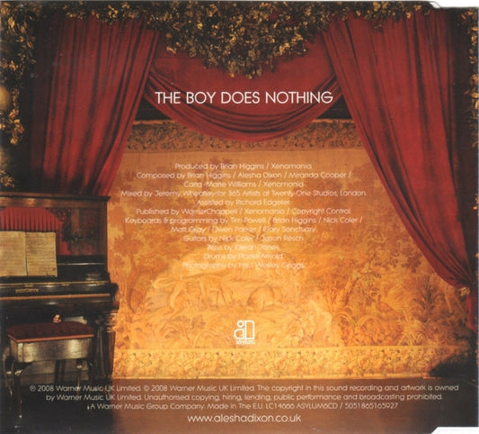 Alesha Dixon : The Boy Does Nothing (CD, Single)