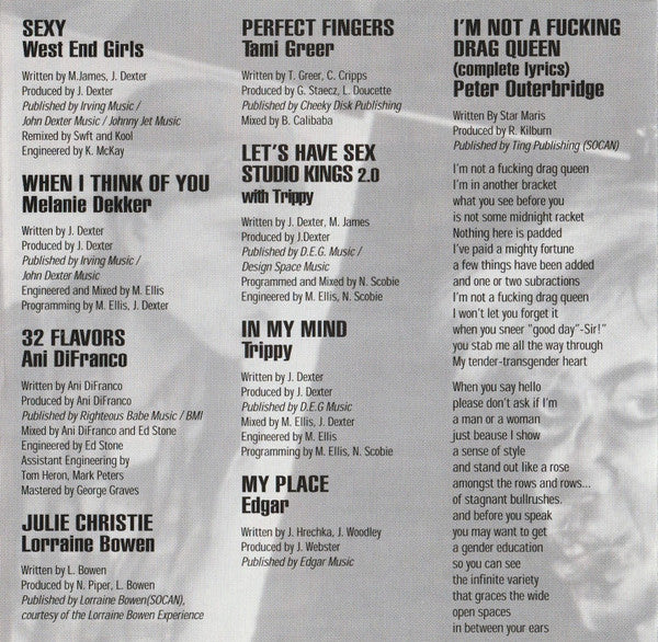 Various : Better Than Chocolate (The Original Motion Picture Soundtrack) (CD, Album, Comp)