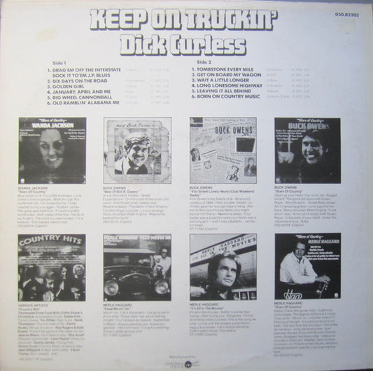 Dick Curless : Keep On Truckin' (LP, Comp)