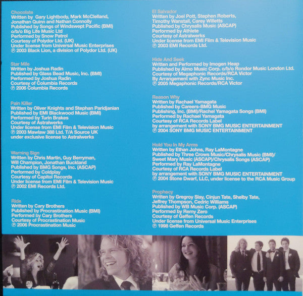 Various : The Last Kiss (Original Motion Picture Soundtrack) (CD, Comp)