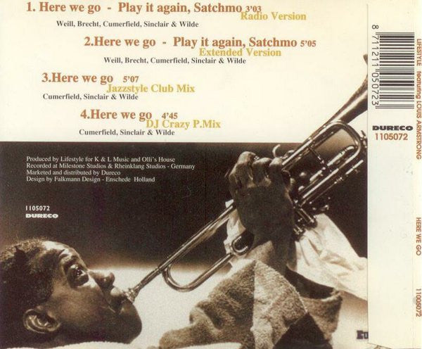 Lifestyle (2) Featuring Louis Armstrong : Here We Go (CD, Maxi)