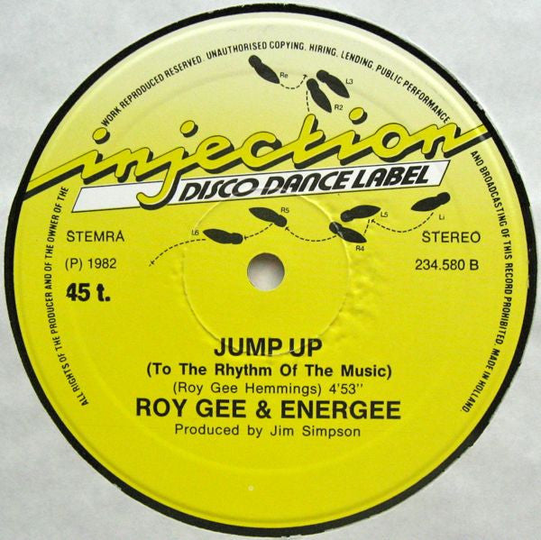 Roy Gee & Energee : I'm For Real (12")