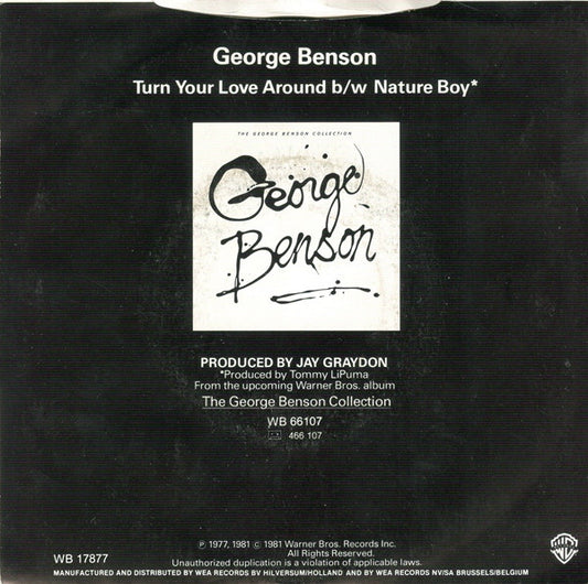 George Benson : Turn Your Love Around (7", Single)
