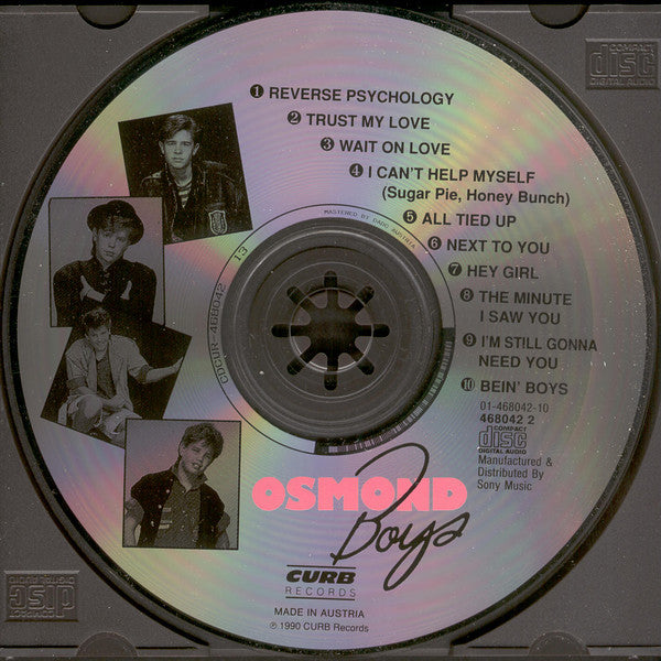 Osmond Boys : Osmond Boys (CD, Album)