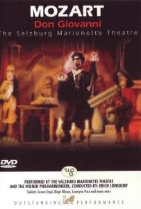 Wolfgang Amadeus Mozart - Salzburg Marionette Theatre, Wiener Philharmoniker, Erich Leinsdorf, Cesare Siepi, Birgit Nilsson, Leontyne Price, Peter Ustinov : Don Giovanni (DVD-V, PAL)