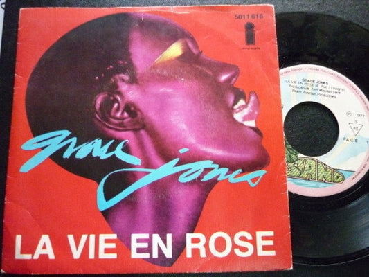 Grace Jones : La Vie En Rose (7", Single)