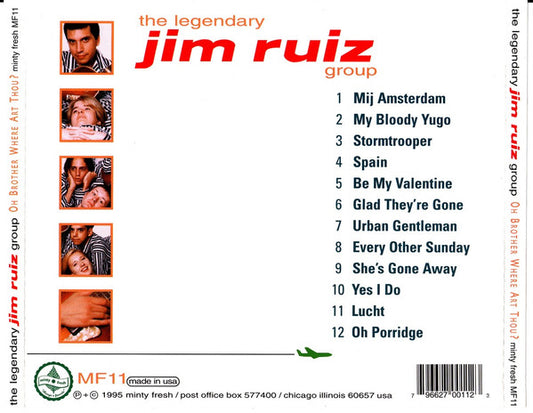 The Legendary Jim Ruiz Group : Oh Brother Where Art Thou? (CD, Album)