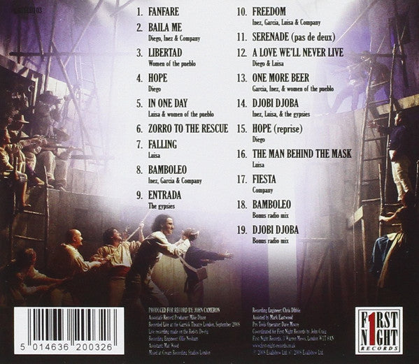 "Zorro" Original Cast : Zorro Original Cast Recording - A New West End Musical By The Gipsy Kings (CD, Album)