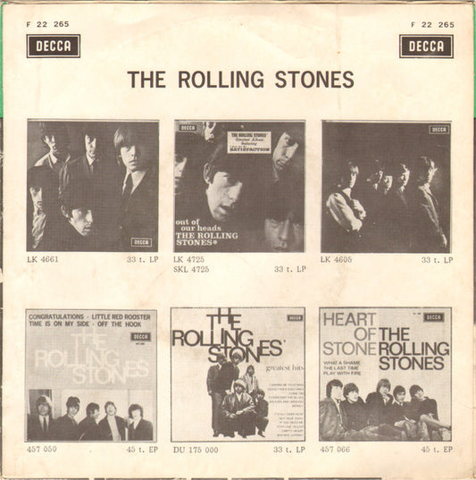 The Rolling Stones : Get Off Of My Cloud / I'm Free (7", Single, Mono, Gre)