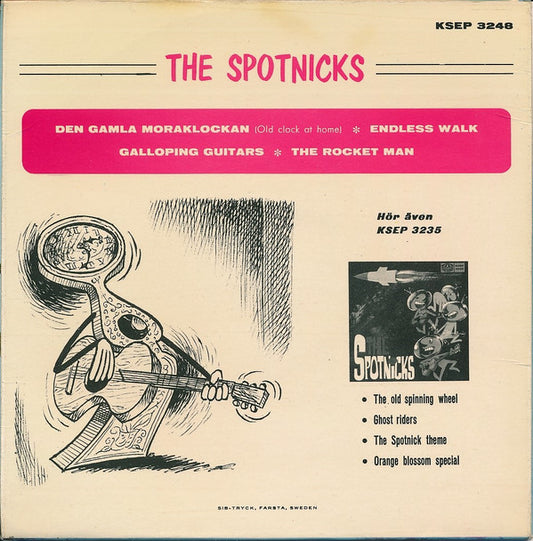 The Spotnicks : Old Clock At Home (7", EP)