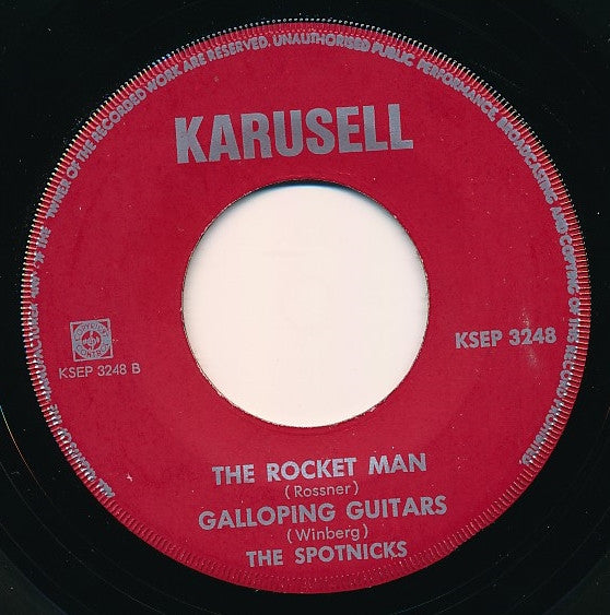 The Spotnicks : Old Clock At Home (7", EP)