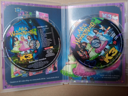K3 : Alice In Wonderland - De Musical (DVD-V, PAL + CD)