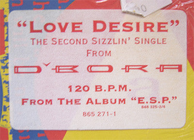 D'Bora : Love Desire (12")