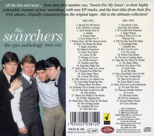 The Searchers : The Pye Anthology 1963-1967 (2xCD, Comp, Mono)