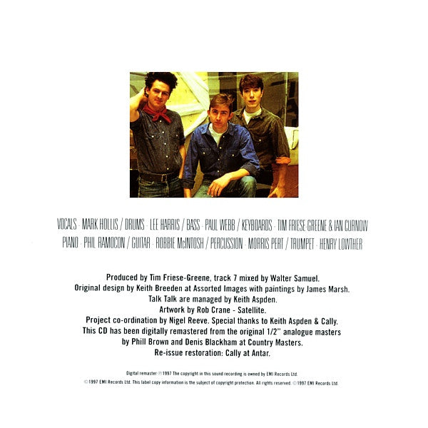 Talk Talk : It's My Life (CD, Album, RE, RM)