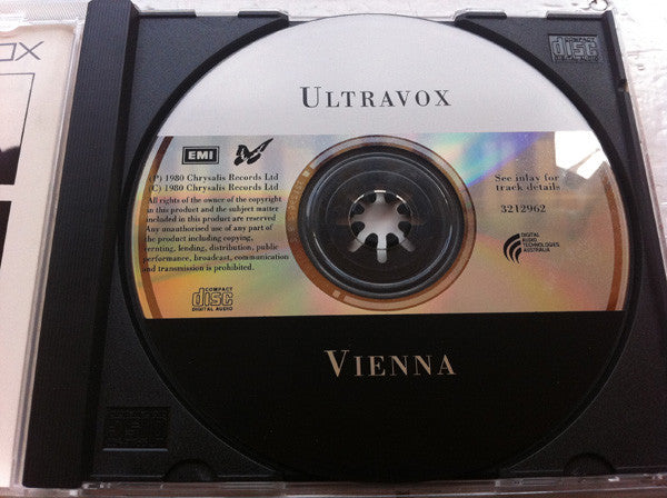 Ultravox : Vienna (CD, Album, RE)