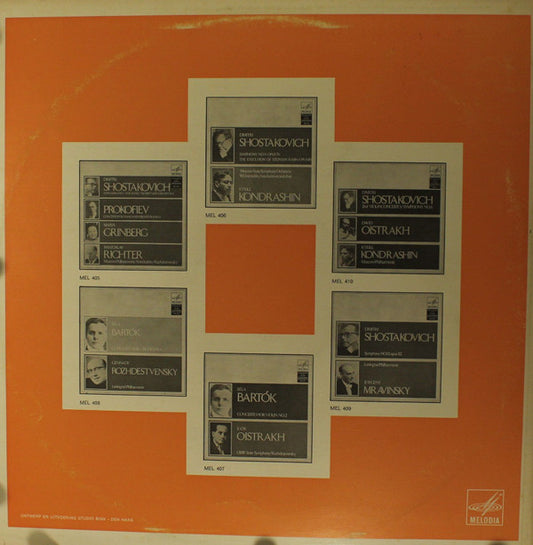 Béla Bartók, Paul Hindemith, David Oistrach, Russian State Symphony Orchestra, Большой Симфонический Оркестр Всесоюзного Радио, Gennadi Rozhdestvensky : Concerto For Violin And Orchestra No.1/ Concerto For Violin And Orchestra (LP, Gat)