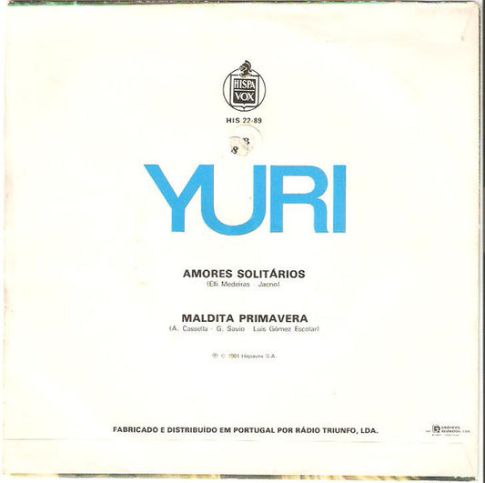 Yuri (3) : Amores Solitarios (7")