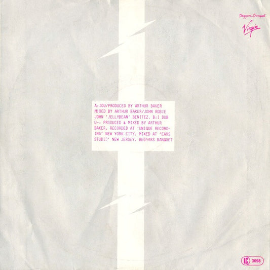 Freeez : I.O.U. (7", Single)