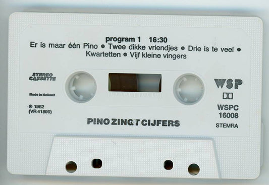 Sesamstraat : Pino Zingt Cijfers (Cass, Album)